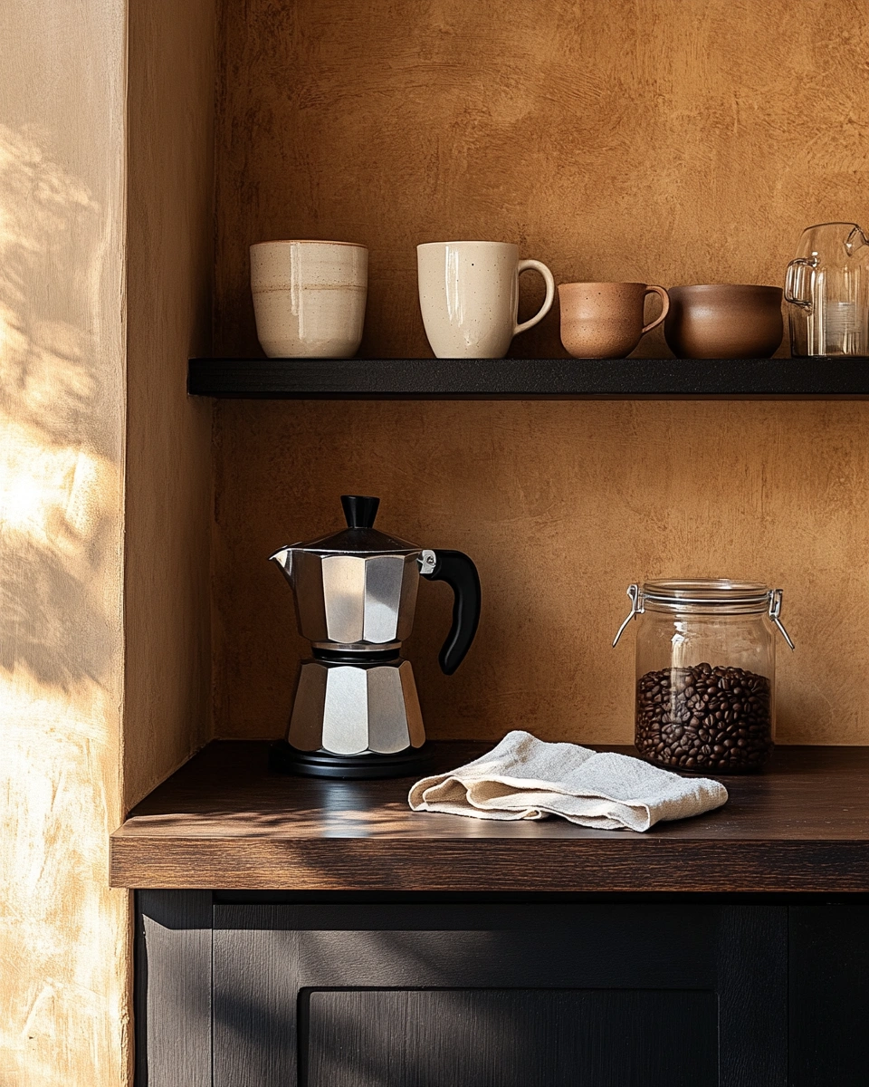 Apartment Coffee Corner Ideas for Cozy Mornings