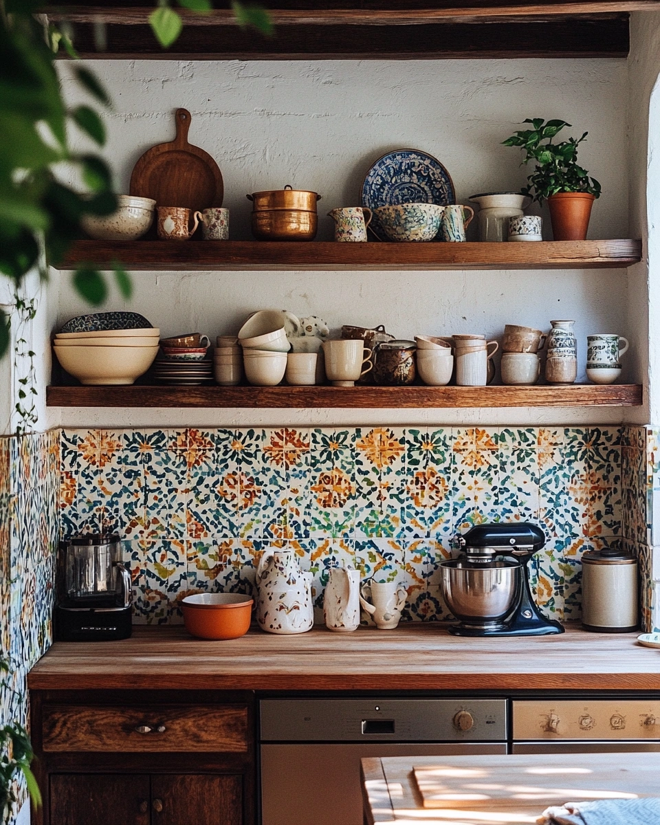 Bohemian Kitchen and Apartment Corners: How to Style Your Space with Free-Spirited Charm