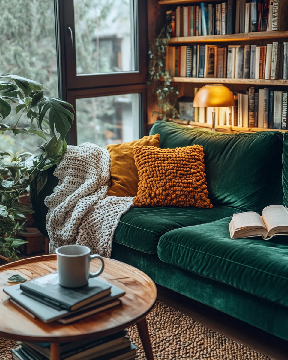 This Living Room Setup = Instant Cozy Vibes